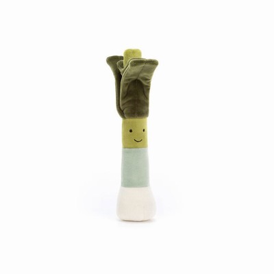 Jellycat Vivacious Vegetable Leek UK | 17895ULSZ